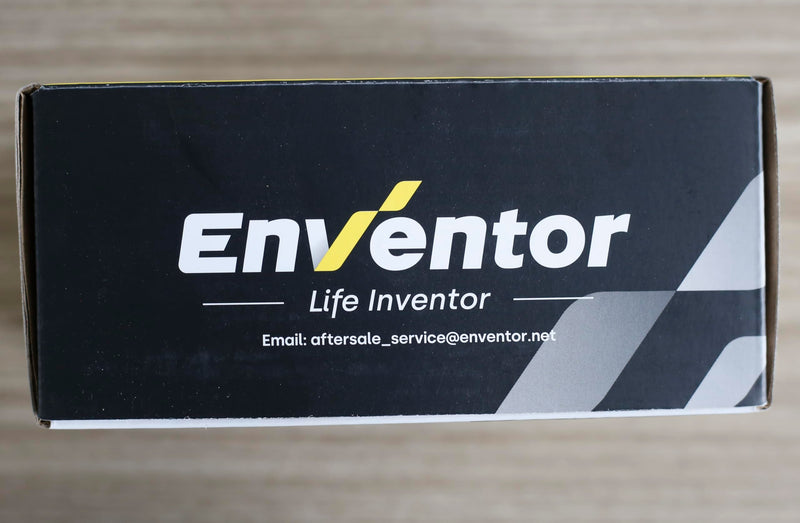 [Australia - AusPower] - Enventor Green Laser Level, Self Leveling Laser Level for Picture Hanging and Home DIY, Horizontal and Vertical Cross-Line Laser, Rotatable 360° Magnetic Holder, Pulse Mode, USB Charging 