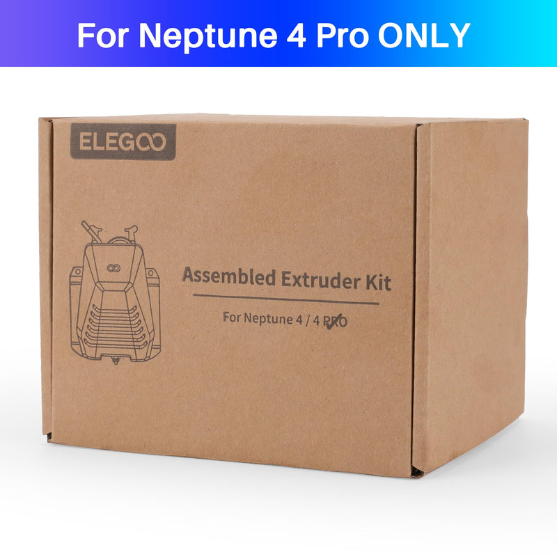 ELEGOO Extruder for Neptune 4 Pro 3D Printer, Fully Assemble Dual-Gear Direct Drive Extruder, ELEGOO Official 3D Printer Accessories