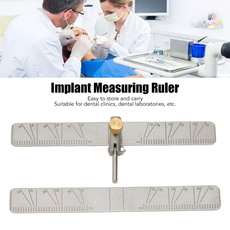 Dental Implant Locating Bendable Surgical Planting Positioning Locator Dental Implant Dental Measuring Ruler Dental Tools Implant Measuring Ruler for Dental Tools