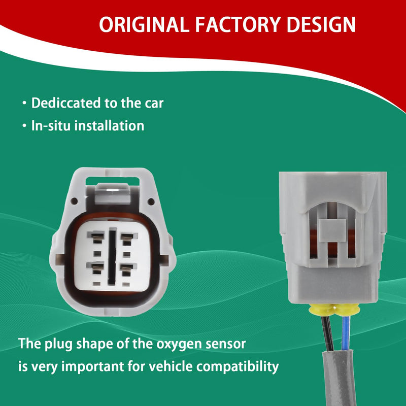 O2 Oxygen Sensor Heated Air Fuel Ratio Compatible with Mazda 3 2014-2018 Mazda 6 2014-2021 2.0L 2.5L Replace# 234-4939 1 PCS