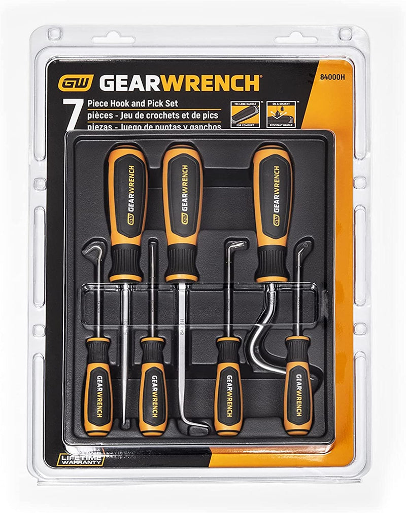 [Australia - AusPower] - GEARWRENCH 7 Pc. Hook & Pick Set - 84000H 7 Pc. Set New Version 