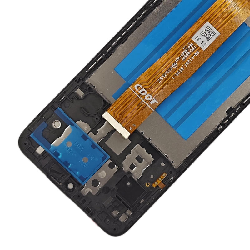 [Australia - AusPower] - for Samsung Galaxy A12 Screen Replacement with Frame for Samsung a12 a125u Screen Replacement A12 Nacho A127 s127dl a125a a125w LCD Display digitizer Touch Screen Assembly with Repair Tools 6.5 inch 