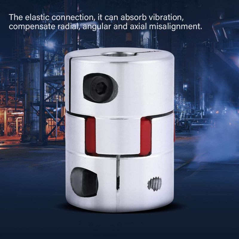 [Australia - AusPower] - 10mm to 14mm Aluminium Plum Flexible Shaft Coupling, Diameter 30mm Length 40mm Stepper Motor Connector Flexible Coupler for 3D Printer CNC Machine and Servo Stepped Motor 
