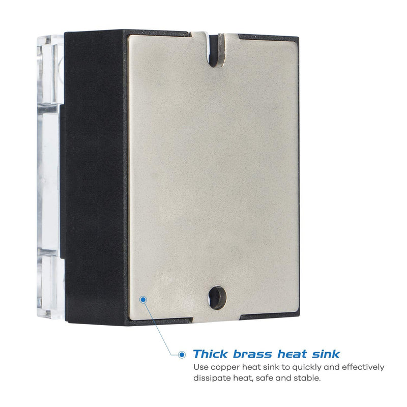 [Australia - AusPower] - Solid State Relay SSR-25AA AC to AC Input 70-250VAC to Output 24-480VAC 25A Single Phase Plastic Cover AC to AC 25A 