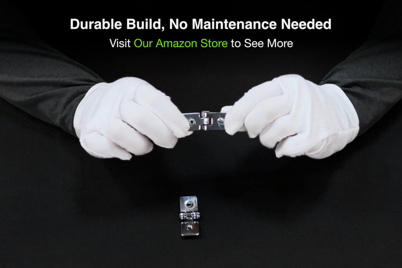 [Australia - AusPower] - GuineaLoft™ H2 Hinge Set - 2-Hole Hinge Set w/ 6 Hinges and 12 Screws - Guinea Loft Exclusive 