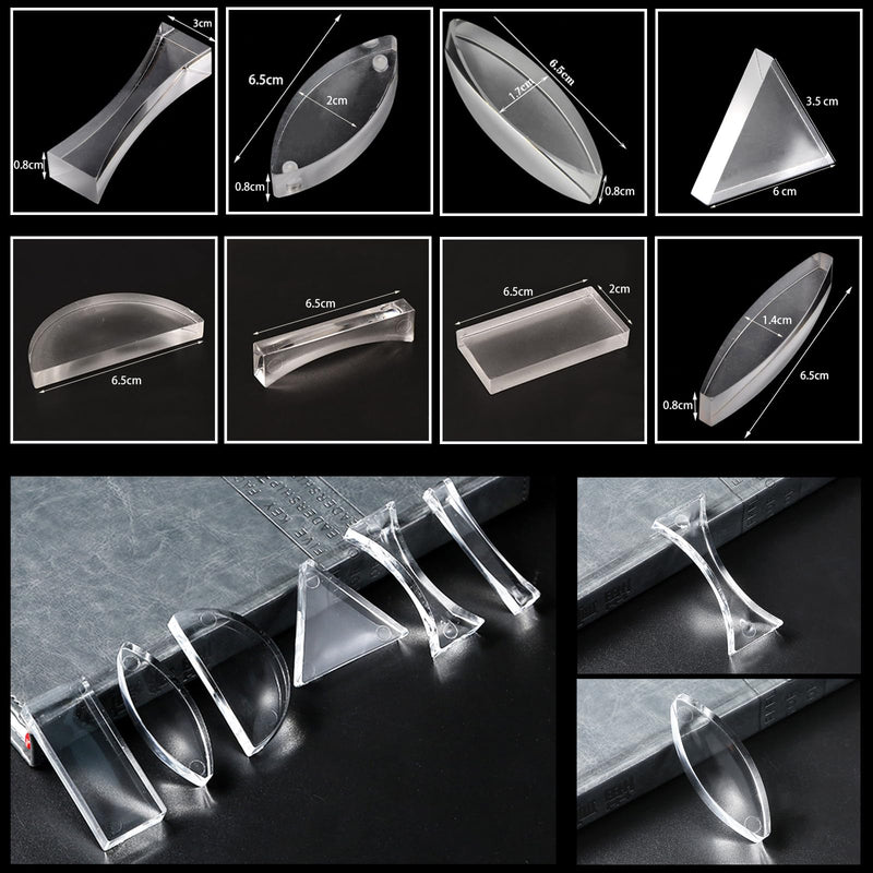 [Australia - AusPower] - Physics Optics Experiment Set Prisms Convex Lens Triple Laser Refraction School Light Refraction Reflection Learning Educational Science Kits 