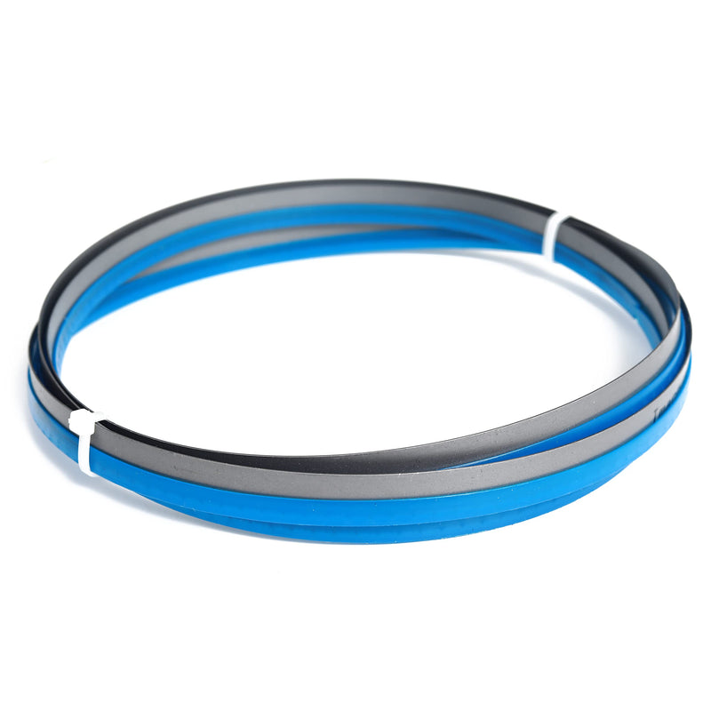 Imachinist S961812 M42 96" X 1" X 8/12tpi Bi-Metal Bandsaw Blades for Cutting Ferrous Metal, Steel, Iron, M42 Grade, Variable Teeth 8/12 TPI