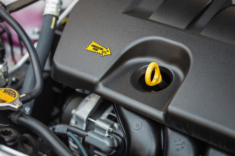 Lubrication Point Stickers (Multi-Directional Arrow) | Grease Point, Grease Here | MRO Labels | Machinery & Equipment - Heavy-Duty, Ultra Durable – USA Made (2x1 inch), 20 Pack Lubrication - Arrow 20-Pack