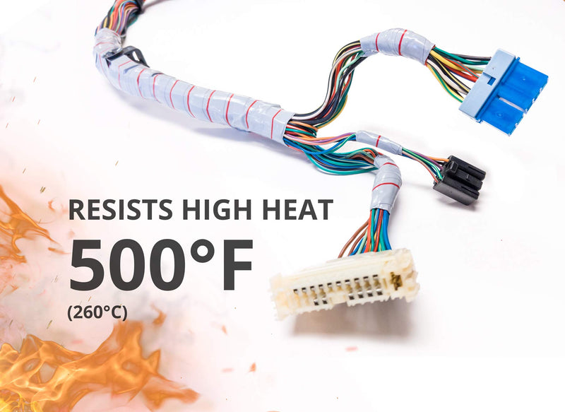 E/FUSING 112 - Flame Resistant High Temperature Self-fusing Silicone Electrical Insulation Tape 1 in x 30 ft