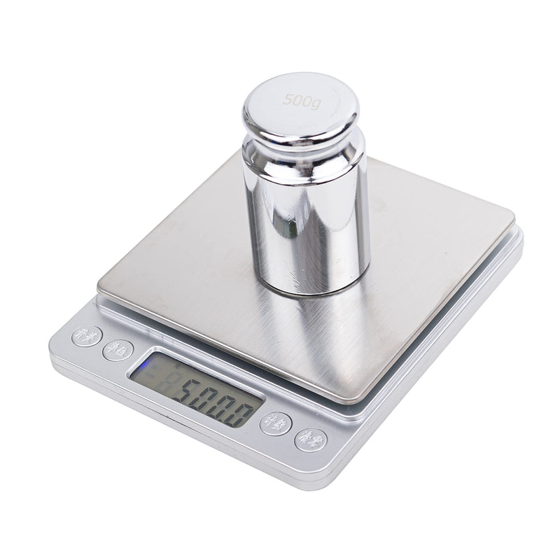 [Australia - AusPower] - TEXALAN(R) M2 Chrome Scale Calibration Weight for School Lab Factory 500G 