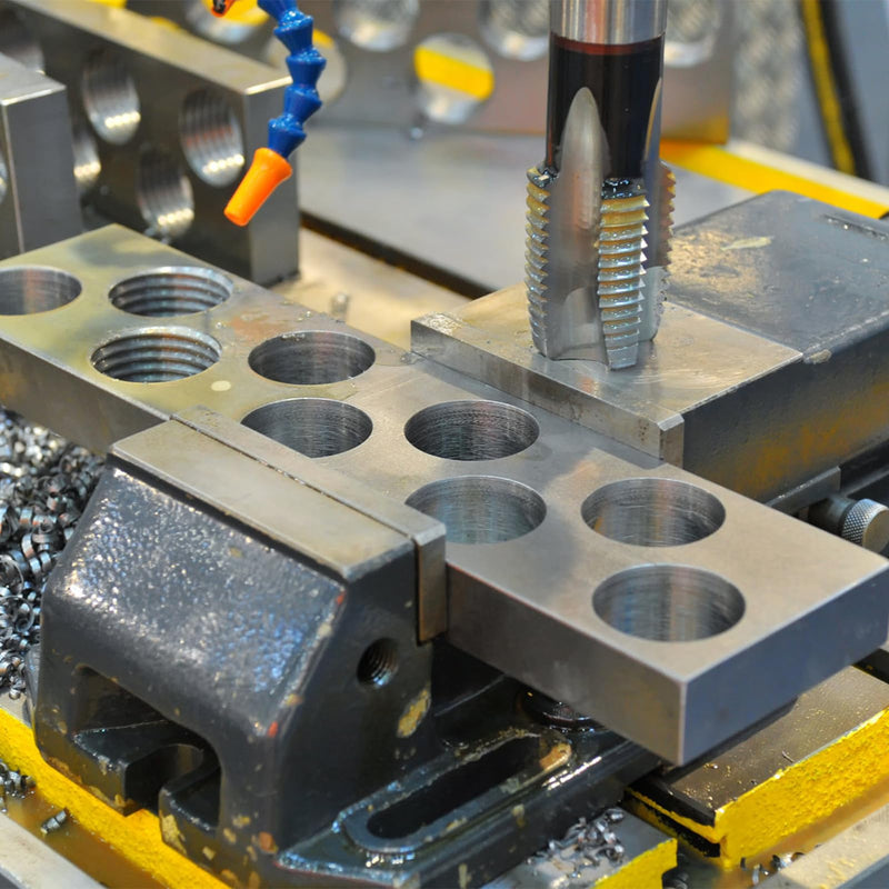 Precision Blocks, Parallel Blocks, Parallel Blocks Metric, Clamping Blocks Metric, 1-2-3 Clamping Blocks, Precision Hardened Steel 23-Hole Clamping Block 0.0001" Machinist 123 Device for Milling Machine