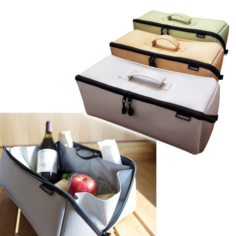 フジ矢 ヒッポケース(布製工具ケース) Out side dimension : H 10.6×W 4.3×D4.3(inch) Gray