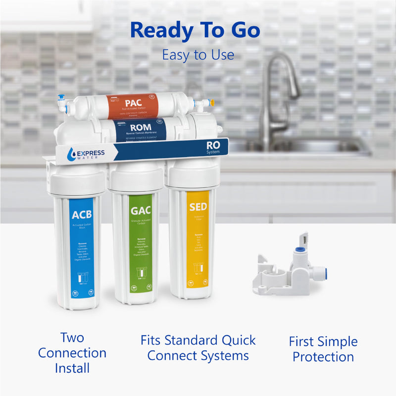[Australia - AusPower] - Express Water Leak Stop Valve for Reverse Osmosis & Under Sink Water Filtration - Automatic Water Shut-Off Valve for Water Filtration Systems 
