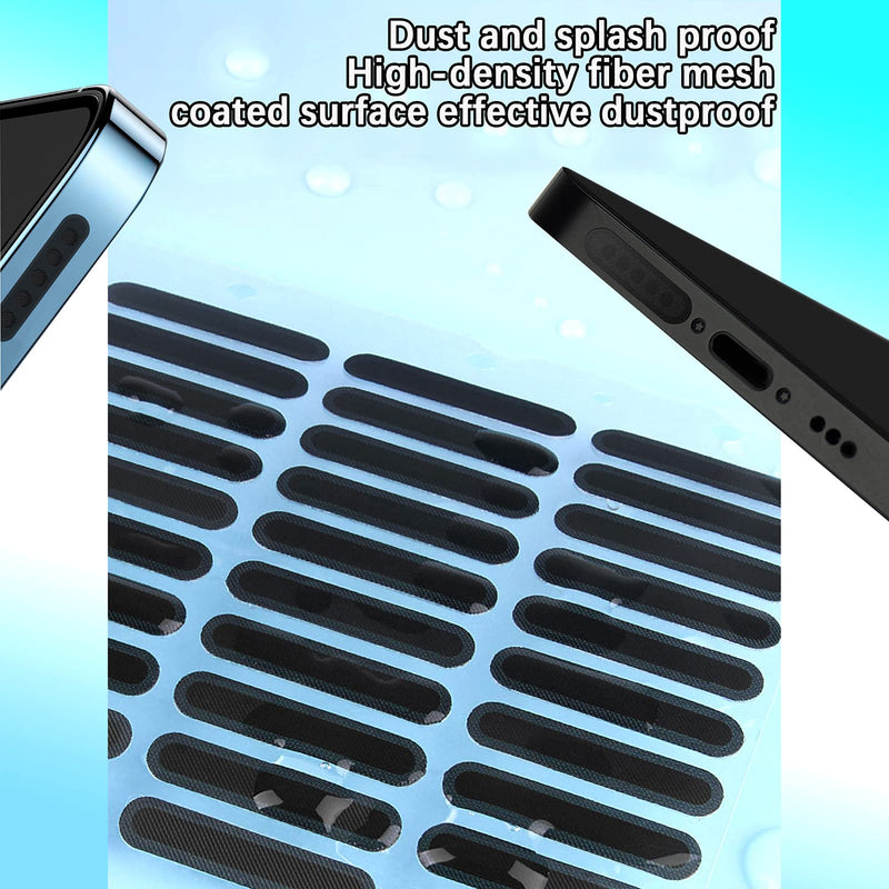 [Australia - AusPower] - Mobile Phone Dustproof Net Stickers Speaker Mesh Anti Dust Proof Adhesive Dust Sticker Universal Protect The Phone Trumpet Dustproof Net Accessories Gift Tweezers and Mobile Phone Cleaning Brush 