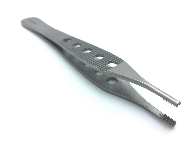 [Australia - AusPower] - IMS ADB-475 Premium Quality Adson Brown Tissue Forceps 9 x 9 Teeth Straight 