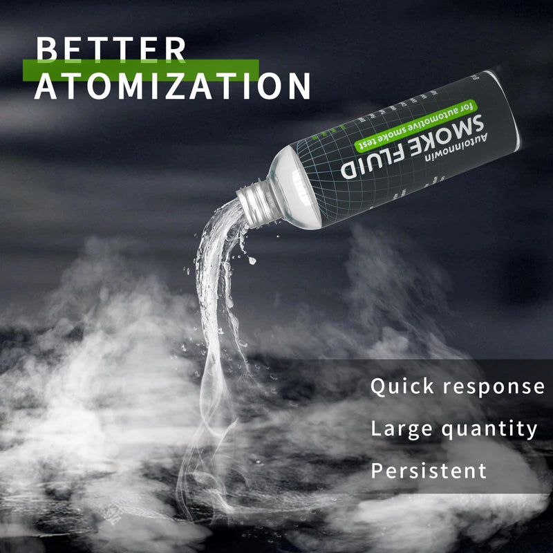 [Australia - AusPower] - Smoke Fluid Solution - 8oz Automotive Smoke Machine Liquid for Evap Vacuum Smoke Diagnostic Tester, Fuel Leak Detectors 