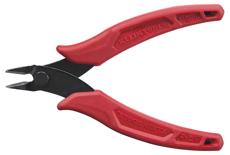 [Australia - AusPower] - Klein Tools Diagonal Cutting Pliers (8-Inch) and Flush Cutters (5-Inch) Pliers Set 8-Inch Pliers + Pliers, 5-Inch 