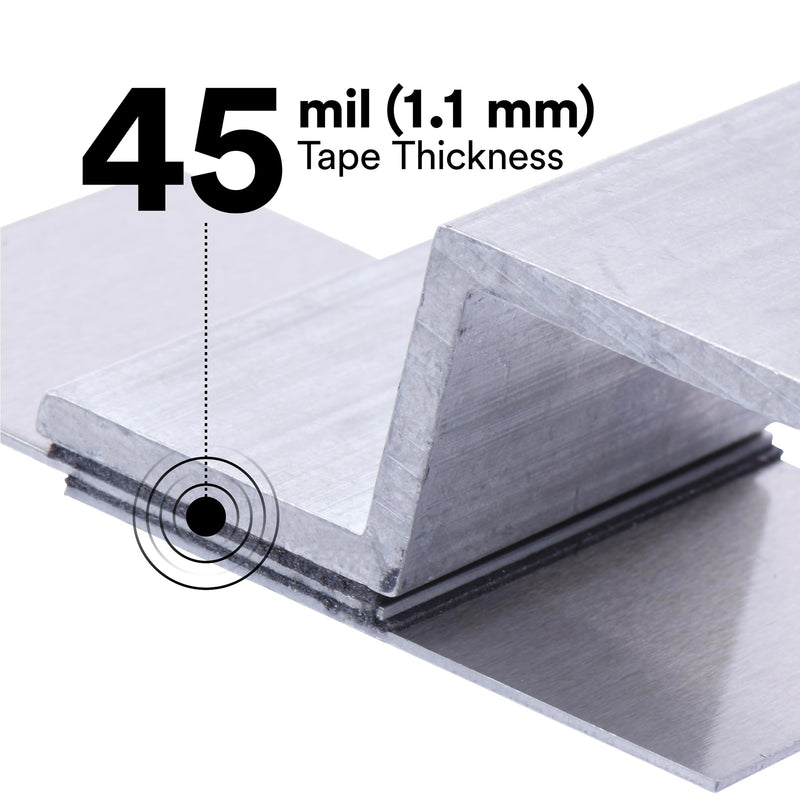 3M VHB Foam Tape 4611, 2" x 5 yards, Dark Gray, Double-Sided, Permanent, Long-Term Durability, High Temp Resistant 2 in width x 5 yd length