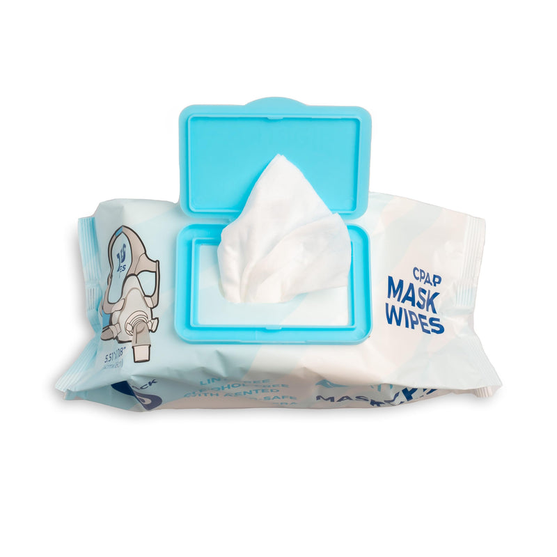 [Australia - AusPower] - Jumbo Pack CPAP Mask Wipes by Snugell (1-Pack with 150 Wipes/pack) - Unscented - Perfect for Travel - for Cleaning CPAP Mask and Devices - Unscented - Skin Safe with Aloe Vera - Lint & Alcohol Free 1 
