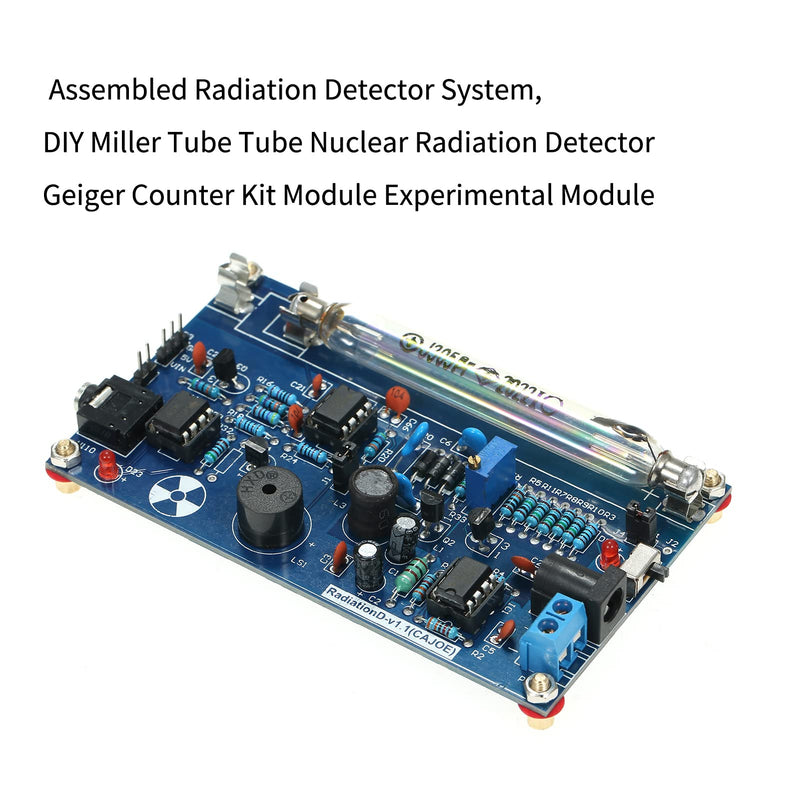 [Australia - AusPower] - Sunydog Geiger Counter DIY Assembled Radiation Detector System, DIY Geiger Counter Kit Miller Tube Tube Nuclear Radiation Detector Geiger Counter Kit Module Experimental Module 