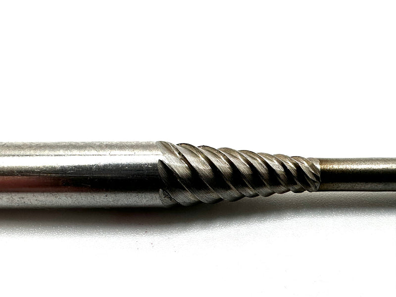 [Australia - AusPower] - 3 Piece Porting Mandrel Set with 4”, 6” & 8" High Speed Steel Coarse Thread Extra Shank Length Cartridge and Spiral Roll Mandrels Porting Mandrel Set 4", 6" & 8" 