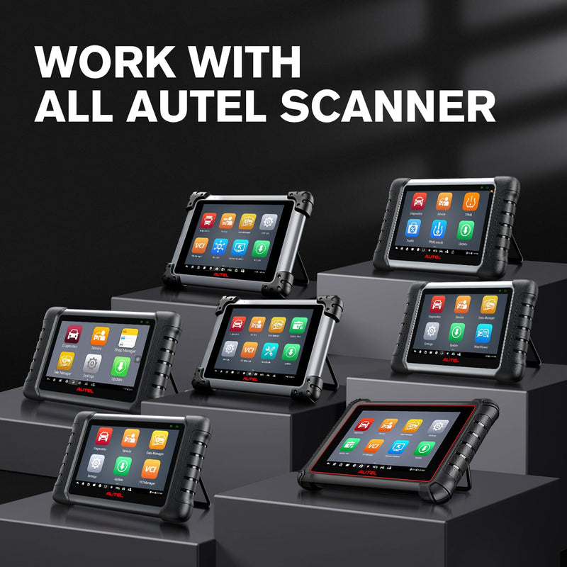 [Australia - AusPower] - Autel MaxiVideo MV108S Digital Inspection Camera, 2MP 1920x1080, Waterproof USB Endoscope, 8.5mm Ultra-Slim Borescope Snake Camera + LED Light, Work with Autel Scanner & PC, MV108 MV105S MV105 Upgrade 