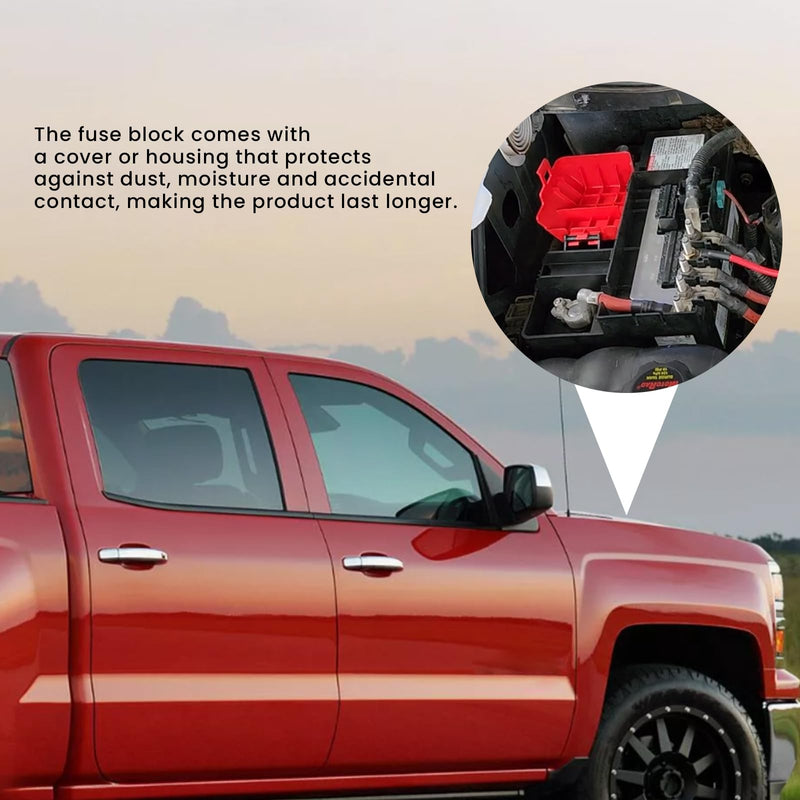 [Australia - AusPower] - Battery Distribution Fuse Block Compatible with Chevy Silverado, GMC Sierra 1500 2500 HD 3500 HD 2014-2016, for Chevy Suburban, Cadillac Escalade, GMC Yukon, Tahoe 2015-2020, Replaces 84354716 