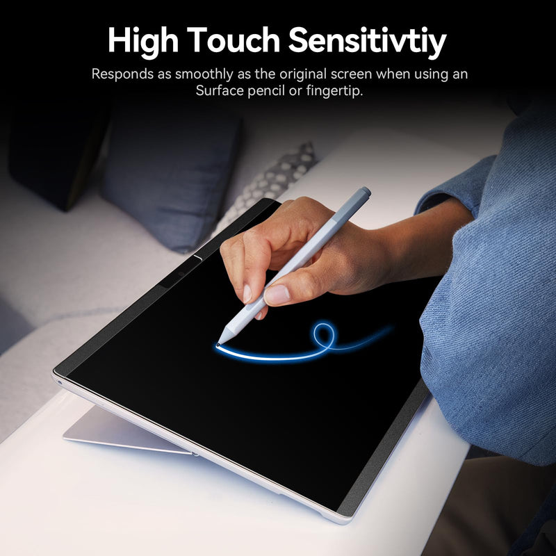 [Australia - AusPower] - Magnetic Privacy Filter Compatible with 13.5 Inch Surface Laptop 5/4/3/2/1, Removable Anti-Glare Blue Light Laptop Privacy Screen Black Security Private Magnetic privacy screen for surface 