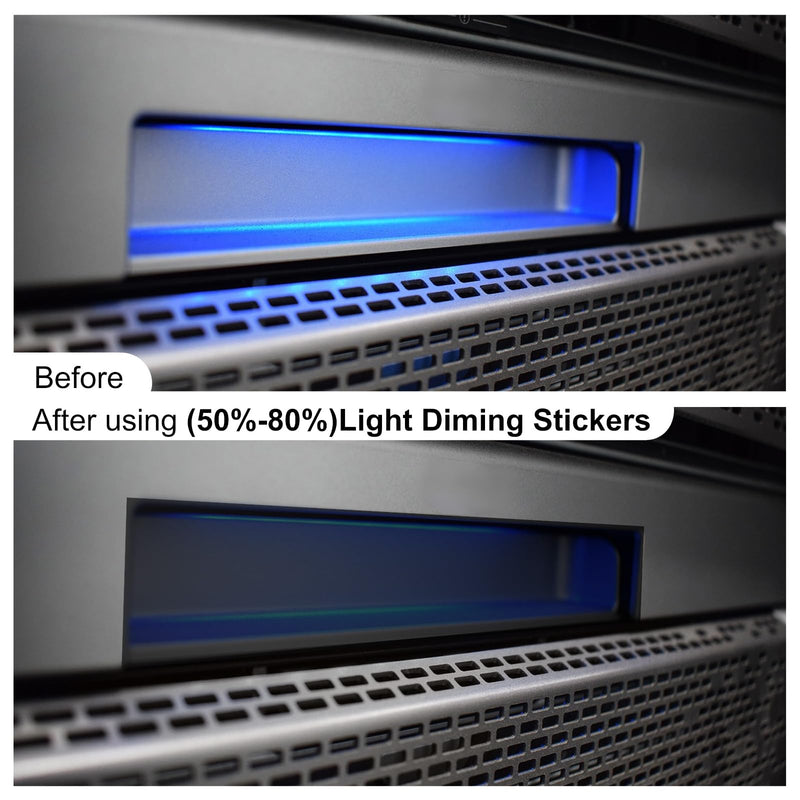 JIEHENG Light Dimming Tape 1.2 inch x 98 Feet, Light Dimming Tape for Electronics, Light Dimming 50% for Routers (50% Dimming) 50-80% Dimming