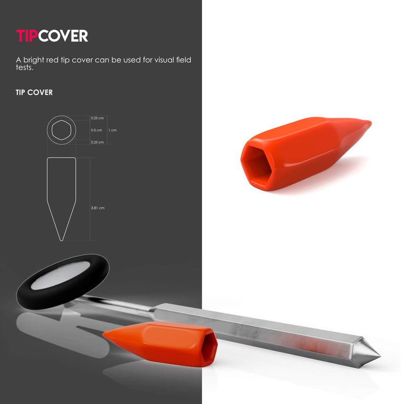 [Australia - AusPower] - MDF Instruments, Babinski Neurological Reflex Hammer with Pointed tip for Superficial responses - Free-Parts-for-Life & Lifetime Warranty - Black (MDF535-11) 
