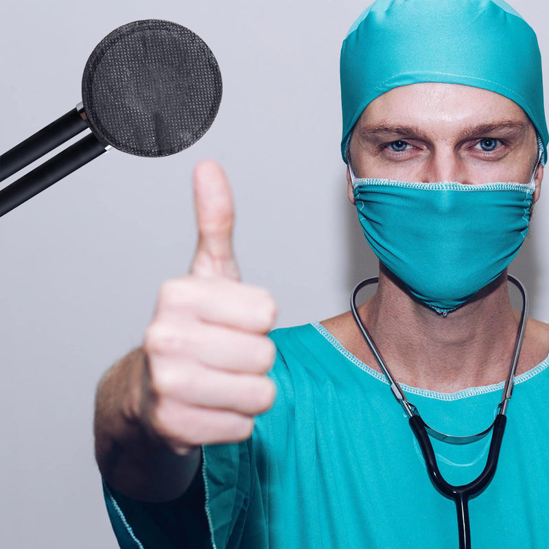 [Australia - AusPower] - Disposable Stethoscope Covers, Non-Woven Cover for Stethoscope Head (Pack of 100) 