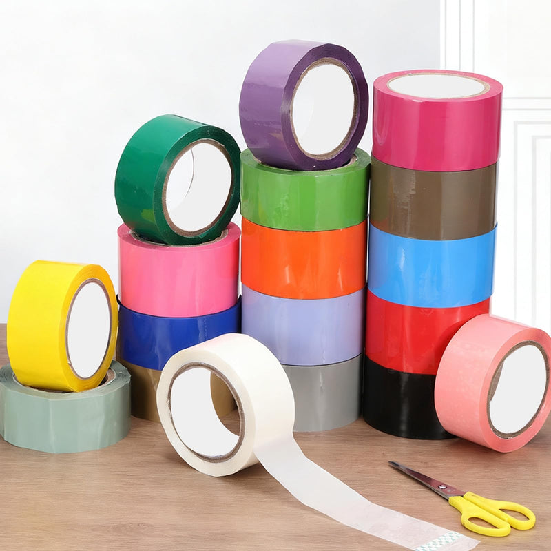 PATIKIL Sealing Tape 2.36 Inch x 87.5 Yard, Carton Sealing Packing Tapes for Shipping Moving Mailing Boxes Packaging, Yellow 1
