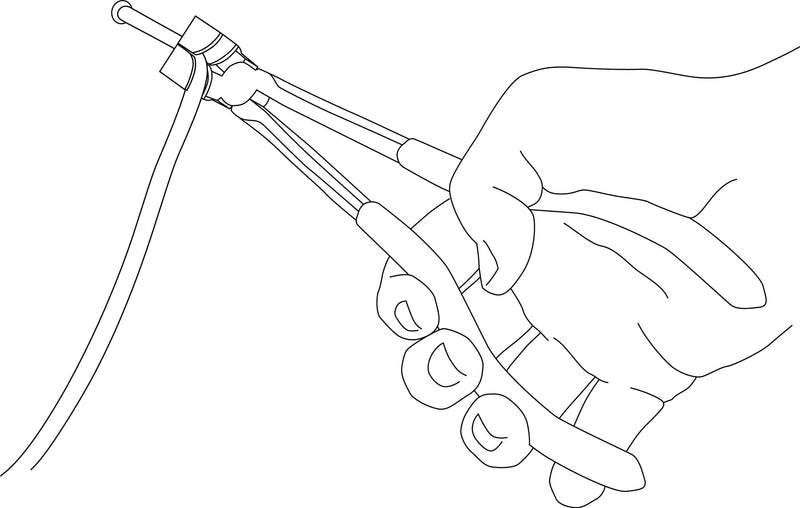 Lisle 44070 1/4” Tubing Bender Pliers