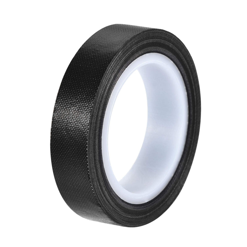 uxcell Heat Resistant Tape High Temperature Heat Transfer Tape PTFE Film Adhesive Tape 13mm Width 10m 33ft Length Black