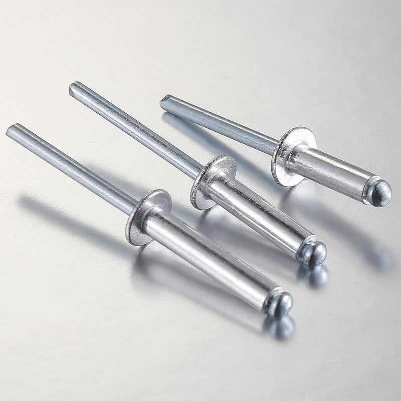 [Australia - AusPower] - (250Pcs) 3/16"x1/2" Aluminum blind pro Rivets,Aluminum Grip and Steel Mandrel 3/16"x1/2" 