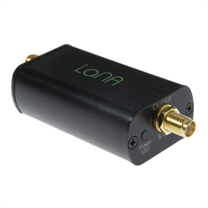 Nooelec Lana - Lna Module (Ultra-Low Noise Amplifier) for Radio and Software Defined Radio (SDR) with Housing and Accessories. Broadband 20MHz-4000MHz Frequency Capability with Bias Tee & USB Power Options