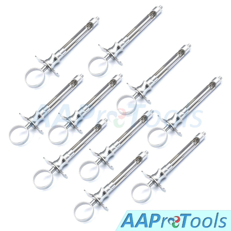 [Australia - AusPower] - 10 Premium Dental Anesthetic Syringe Self-Aspirating 1.8CC-Dental Instruments 