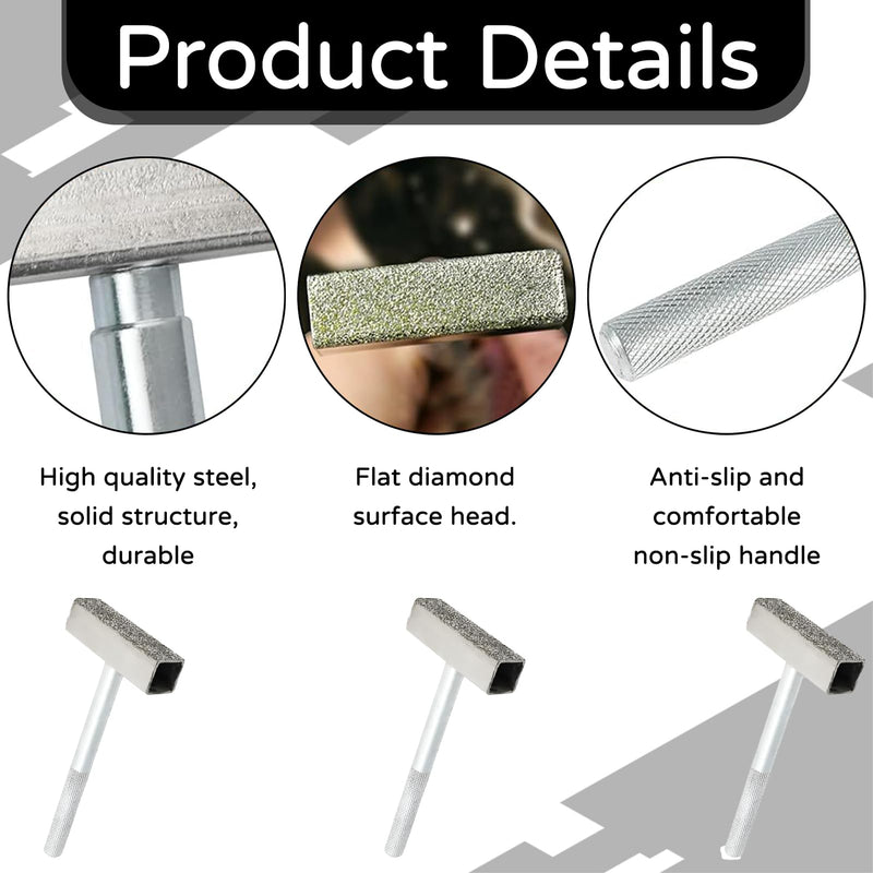 [Australia - AusPower] - 3-Piece Set Sanding Discs Dresser, Sharpening Stone Conditioner, Handmade, Non-Slip, 45.10 mm Grinding Head, Suitable for Dressing Stone, Sharpening Stone, Diamond Grinding Wheel 
