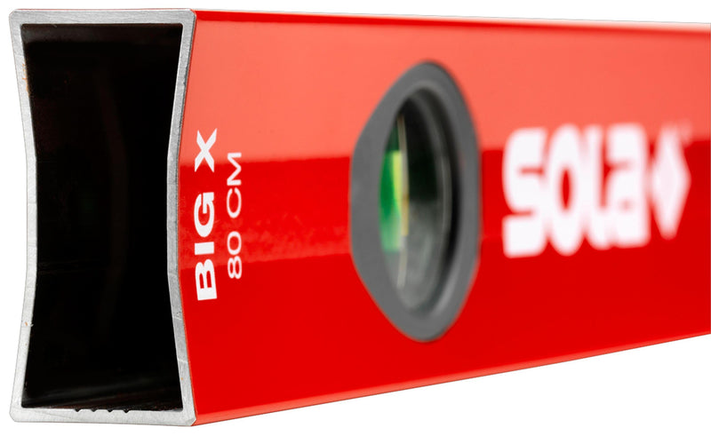 [Australia - AusPower] - Sola water spirit level, red, BIG X 80 