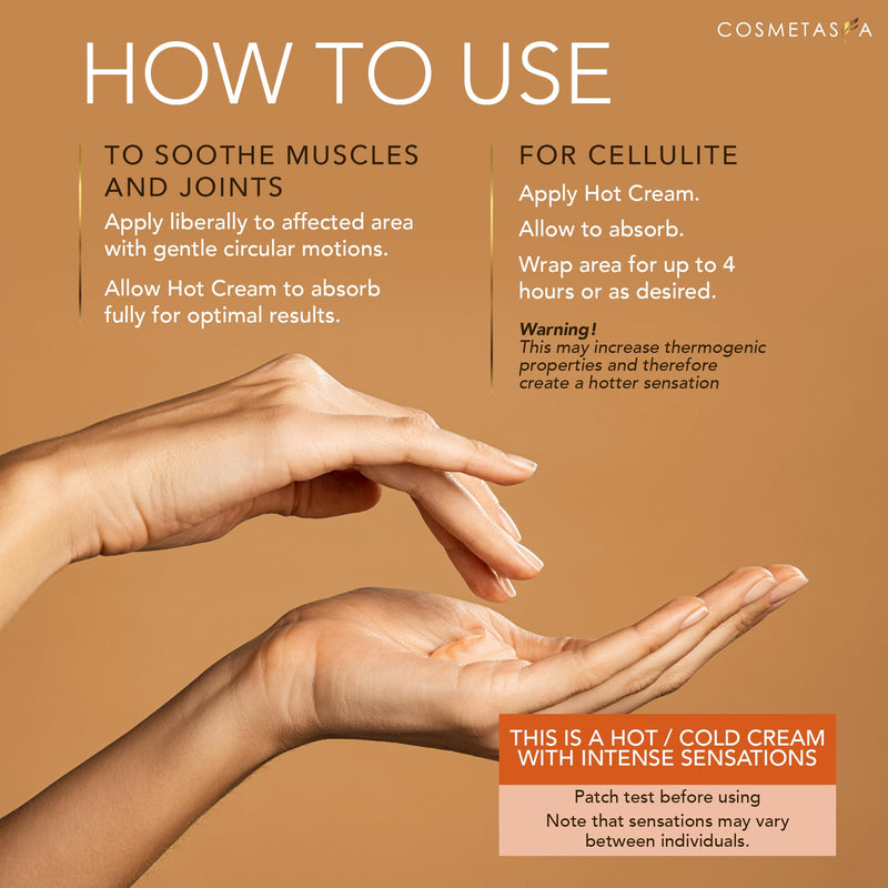 [Australia - AusPower] - Cellulite Massage Oil, Gel & Mitt - Natural Hot Cream Massage Gel, Oil & Massager - Firm, Tone, Tighten & Moisturize Skin. Soothes Muscles (8.8 oz.) Hot Cream, Cellulite, & Scrub 8.8 Fl Oz (Pack of 2) 
