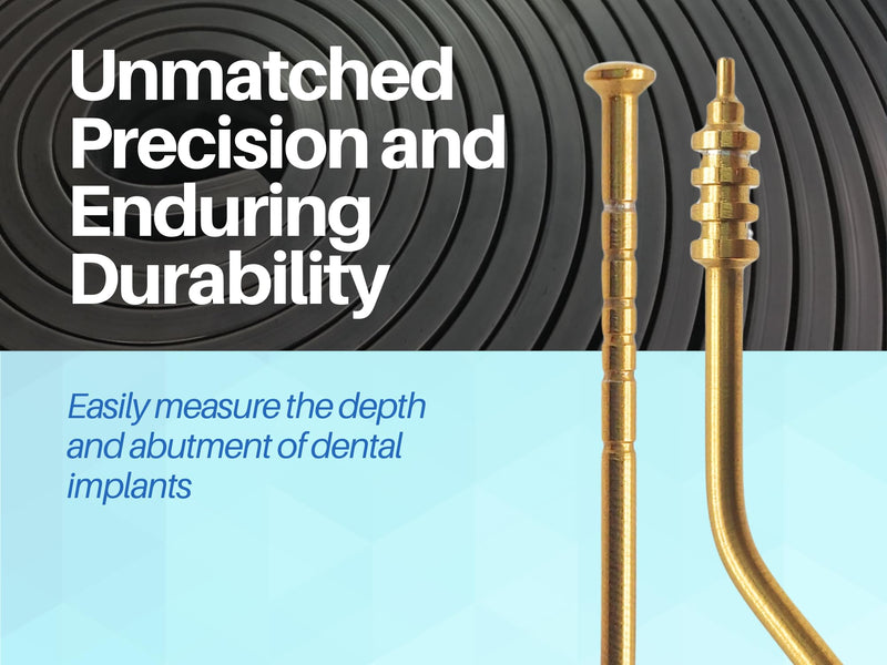 [Australia - AusPower] - Dental Implant Depth Probe Measuring Tool Gauge ARTMAN Brand 