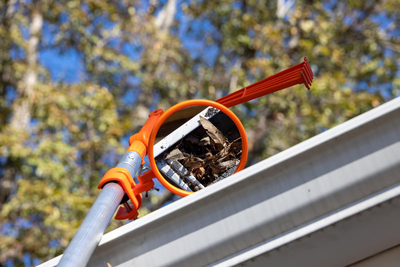[Australia - AusPower] - Inspection Mirror for Extension Pole Attachment | Easily Inspect Roofs, Gutters, Inside Duct Work, Birds’ Nests & More 