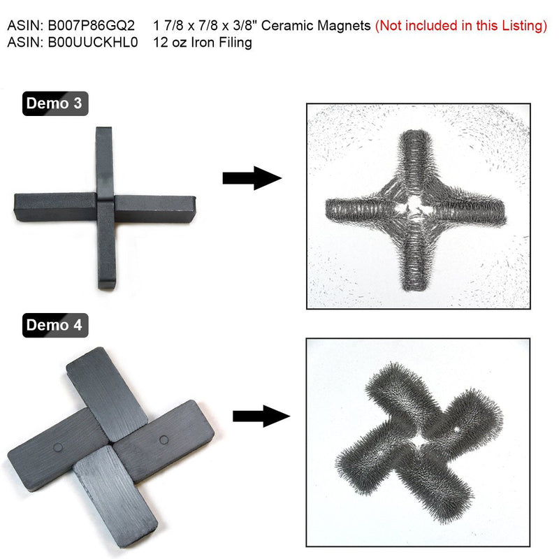 [Australia - AusPower] - 12 oz Fine Iron Filings Magnetic Iron Powder for Magnet Education and School Projects - Discover The World of Magnetics & See Magnetic Lines of This Unseen Force & More (One Pack) 1 Piece 