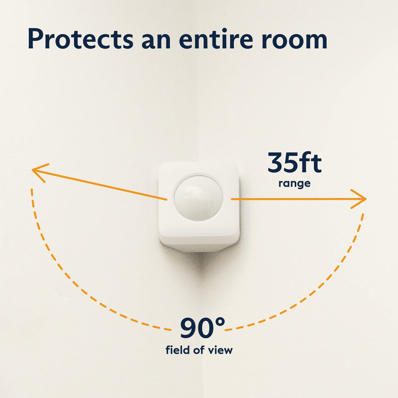 [Australia - AusPower] - SimpliSafe Motion Sensor - Compatible with Gen 3 Home Security System 