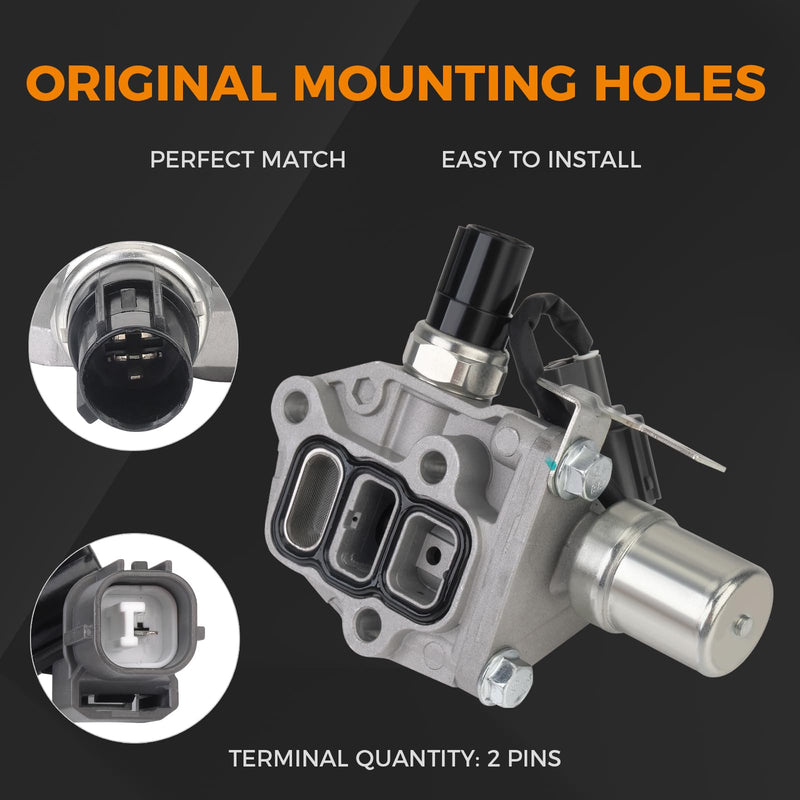 [Australia - AusPower] - VTEC VVT Solenoid Spool Valve OCV Oil Control Variable Valve Compatible with Honda 1998-2002 Accord 2.3L 1998 Odyssey 1998-1999 CL Replace for 917-281 917281 15810-PAA-A02 