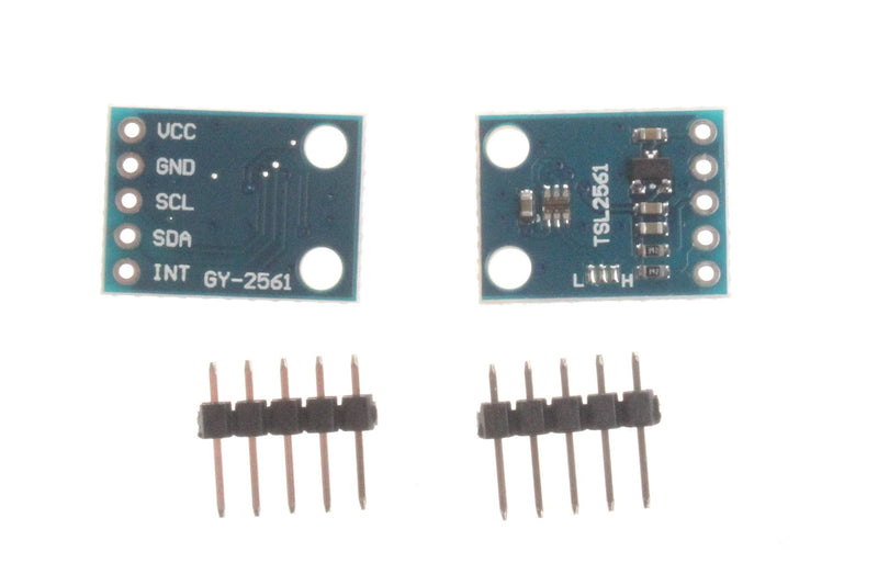 [Australia - AusPower] - NOYITO TSL2561 Sensor Module Light Luminosity Sensor Breakout (Pack of 2) 