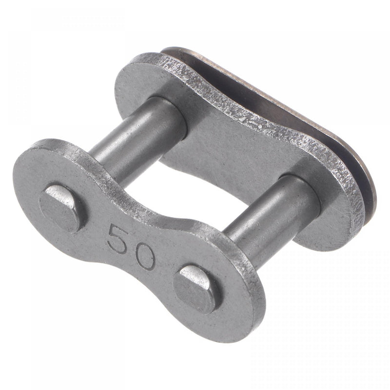 [Australia - AusPower] - uxcell 5Pcs #50 Chain Master Connector Link Roller, 5/8" Pitch Carbon Steel, Standard Connecting Split Links for 10A Chain 