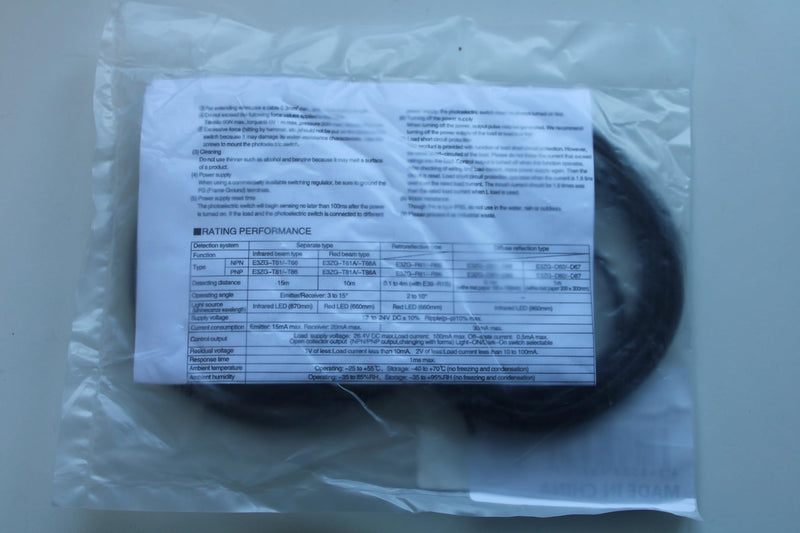 Disposable Photoelectric Sensor 12-24V PNP 100mA up to 15 Meters NC NO Infrared Light Barrier Light Sensor Light Switch