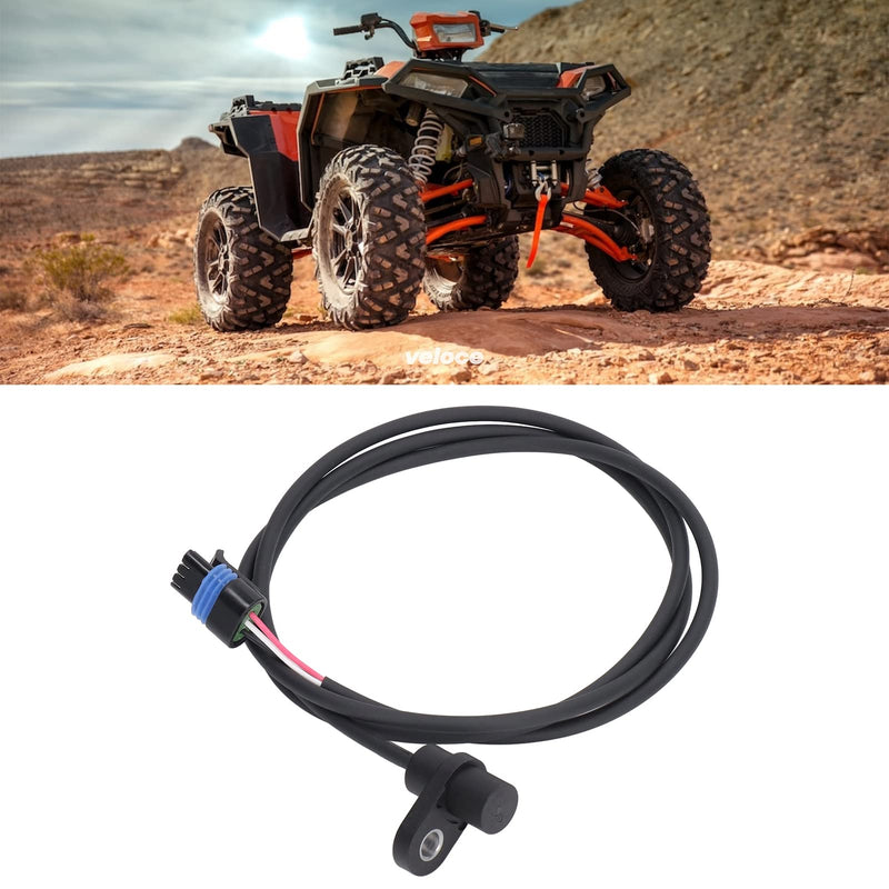 [Australia - AusPower] - Hall Effect Speed Sensor, 4040081 Plug Direct Replacement Long Durability High Accuracy Rugged Plastic Housing for ATV 