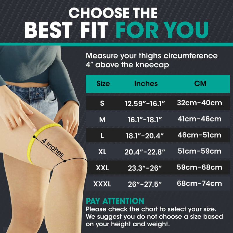 [Australia - AusPower] - Modvel Compression Knee Brace for Women & Men - 2 Pack Knee Brace for Women Running Knee Pain, Knee Support Compression Sleeve, Workout Sports Knee Braces for Meniscus Tear ACL & Arthritis Pain Relief Medium A Black 